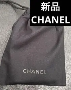 新品　CHANEL シャネル　ポーチ　巾着　コスメポーチ　収納　CCマーク　ココ