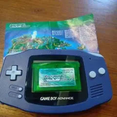 ゲームボーイアドバンス 本体 訳あり　ポケモン　エメラルド付