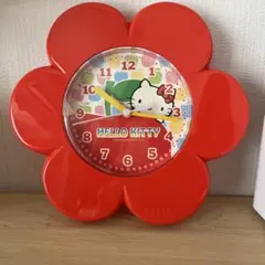 未使用ハローキティ掛け時計