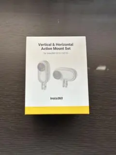 【新品未使用】Insta360 GO3/GO3S 縦横アクションマウントセット