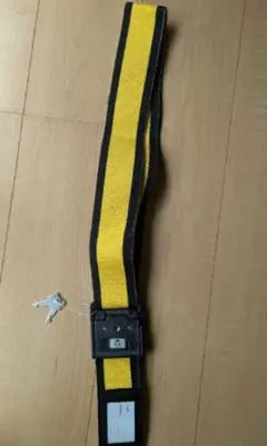 ナイロン製セキュリティベルト 鍵付き