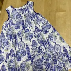 新品　キャスキッドソン　ノースリーブワンピース
