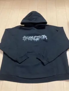 バレンシアガ スライムロゴ パーカー サイズ4