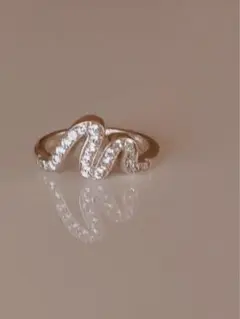 mouchuマウチュM Ring Silverピンキー