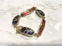 ロベルタディカメリーノ ブレスレット(赤×青)