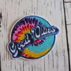 Good Vibes アイロンワッペン