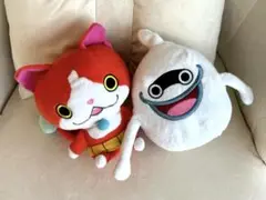 【妖怪ウォッチ】ジバニャン＆ウィスパー　ぬいぐるみセット