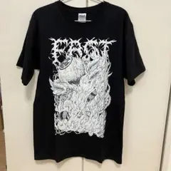 ファクト バンドTシャツ ブラック プリントT Mサイズ