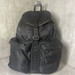 【定番美品】PORTER 吉田カバン タンカー リュック 軽量 黒×オレンジ