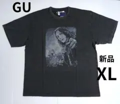 新品　GU　グラフィックT　ハリー・ポッター　Tシャツ　XL　ダークグレー