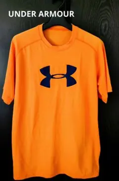 ★UNDER ARMOUR オレンジスポーツウェア半袖 Tシャツ