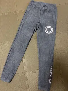 FEELCYCLE デニムレギンス　ピンク　フィールサイクル　XS