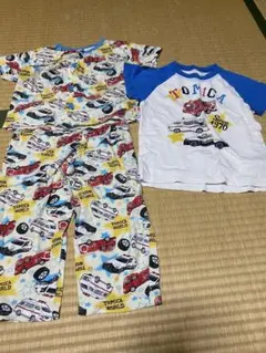 トミカ 車柄 ベビーパジャマセット 95cm