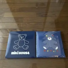 【未使用】Miki House クマの刺繍 アルバム
