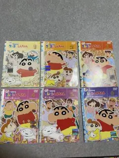 タイムセール‼️クレヨンしんちゃん DVD 6巻セット