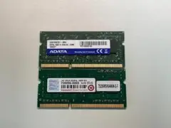 DDR3L 2GB PC用メモリー 2枚セット