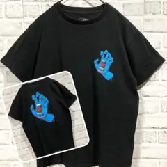 サンタクルーズ Tシャツ ブラック M 小さめ 両面プリント 1770