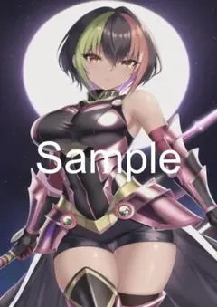 A4サイズアートポスター 1点もの 美女ポスター最高品質 E-G-３９