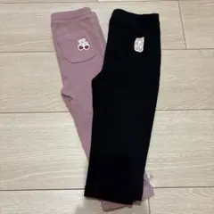 【プティマイン】 80サイズ ボトムス 2色セット