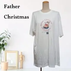 zB499【L】Father Christmas Tシャツ レイモンドブリッグズ