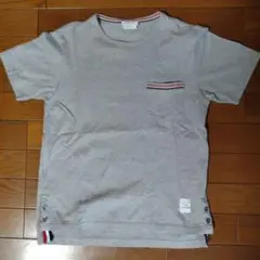 THOM BROWNE グレー 半袖Tシャツ トム・ブラウン お値打ち