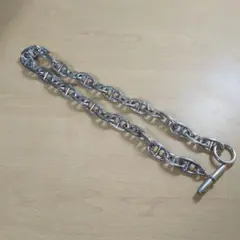 【高級】 シェーヌダンクル シルバー 925 刻印 ヴィンテージ ネックレス