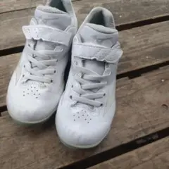 Mizuno ホワイト スパイク 野球　19センチ　ベルクロ