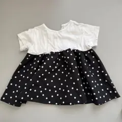 AMICA kids/アミカ 別注バレリーナドット T-DRESS（7m-3y)
