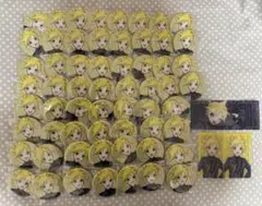 プロセカ×あんスタ プロセカ グリッター缶バッジ グリ缶 鏡音レン 60個