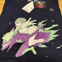 ダンダダンキャラクターグラフィックTシャツ XL ネイビー新品タグ付き