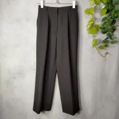 1747 センタープレス ハイウエストパンツ スラックス(62) 日本製