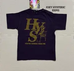 【新品タグ付き】　JOEY HYSTERIC Tシャツ　パープル　XS(90)