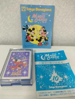 ディズニーランド　ミッキー　トランプ　10周年　遊び方説明付き