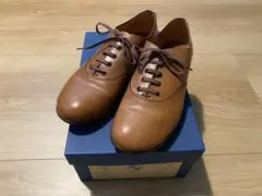 r.u. レースアップシューズ 革靴 レザー ブラウン