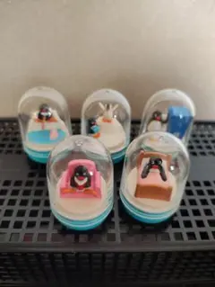 明治チョコボールPINGUピングードームジオラマ フィギュア5種セット