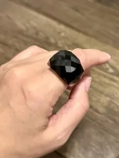 【美品】SWAROVSKI スワロフスキー リング 指輪 クリスタル サイズ55