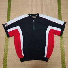 mizuno ビクトリーステージ 半袖ハーフジップ ウェア XOサイズ