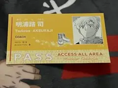 メダリスト展　明浦路司　ランダムスタッフパスステッカー