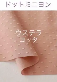 セール♪50cm ＊ウステラコッタ☆ドットミニヨン check&stripe