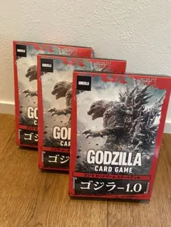 ゴジラカードゲーム　スタートデッキ　構築デッキ　3個セット