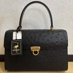 ZAO ザオー　オーストリッチ　フォーマルバッグ　2way JRA認定　未使用品
