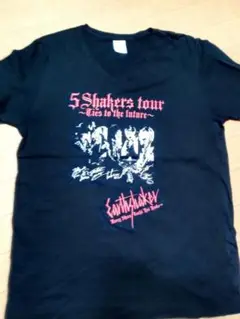 【EARTHSHAKER】TOUR 2003 記念Tシャツ サイン入り EARTHSHAKER】TOUR 2003 記念Tシャツ サイン入り