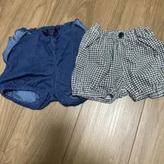 ショートパンツ　2枚セット 80サイズ