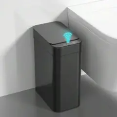 センサー付きブラックゴミ箱 10L・15L