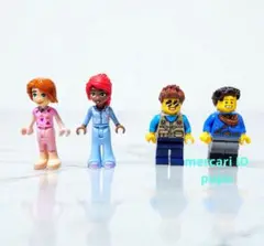 【美品】LEGO 正規品 ミニフィグ ４品