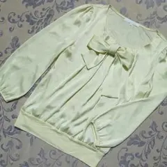 ANAYI レモンイエロー 2way トップス