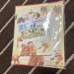 レターセット　平成女児　平成レトロ　犬