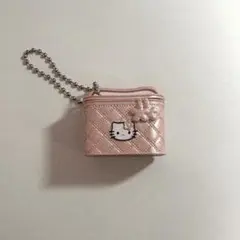 サンリオ　キティ　ガチャガチャ　レトロチャーム　バニティポーチ