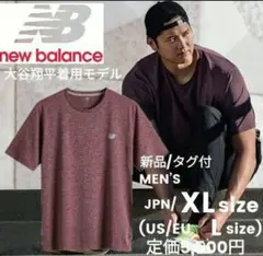 XL■新品 ニューバランス 半袖 Tシャツ 大谷翔平モデル 定価5,500円