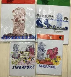 シンガポール マーライオン Tシャツ 4枚 レディース メンズ
